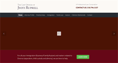 Desktop Screenshot of jyotilaw.com